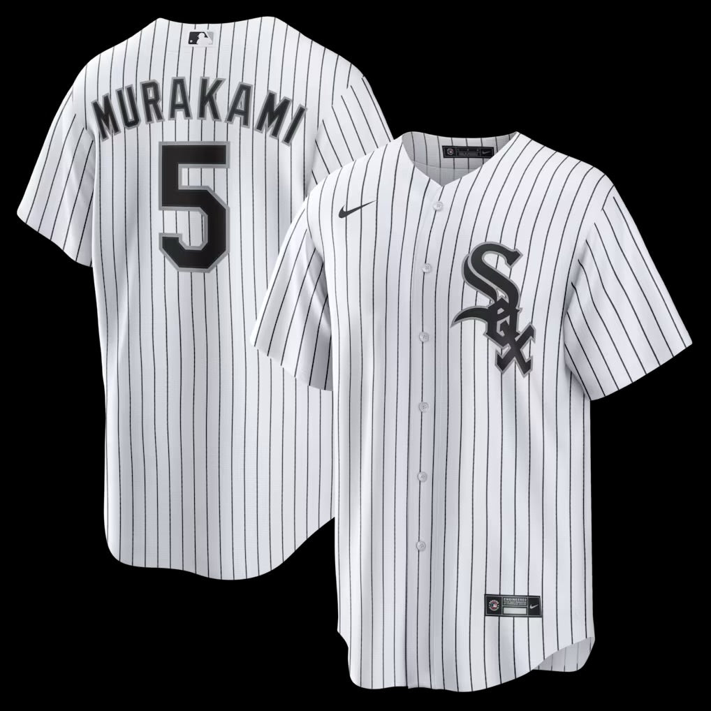 Munetaka Murakami YOUTH KIDS Chicago White Sox Official MLB Nike pinstripes Jersey