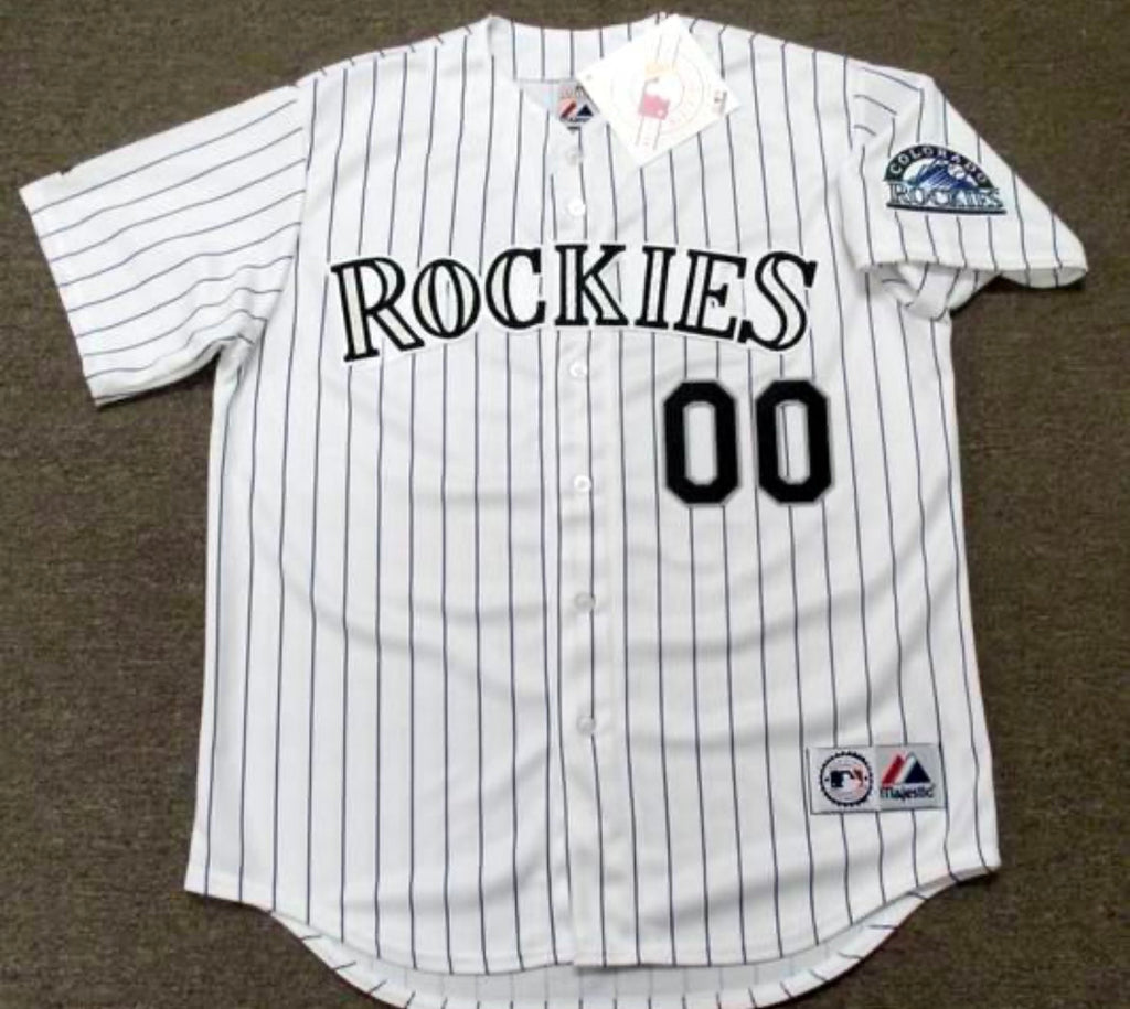 Any name & Number Custom Colorado Rockies Official MLB Majestic Jersey