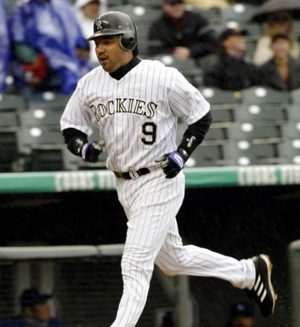 Vinny Castilla Colorado Rockies Official MLB Majestic Jersey