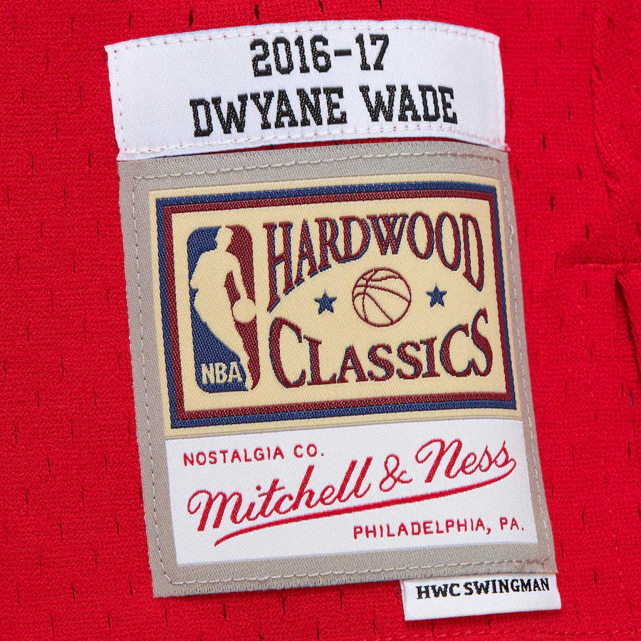 Dwyane Wade Chicago Bulls Official NBA Mitchell & Ness Jersey