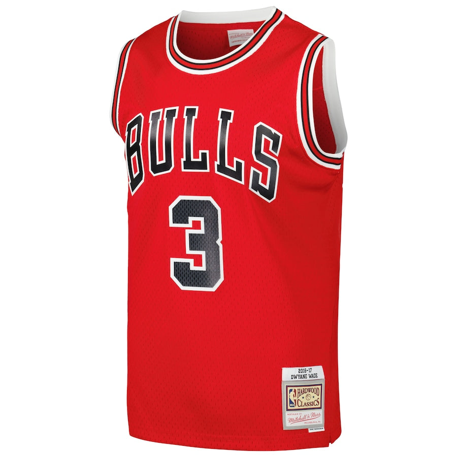 Dwyane Wade Chicago Bulls Official NBA Mitchell & Ness Jersey