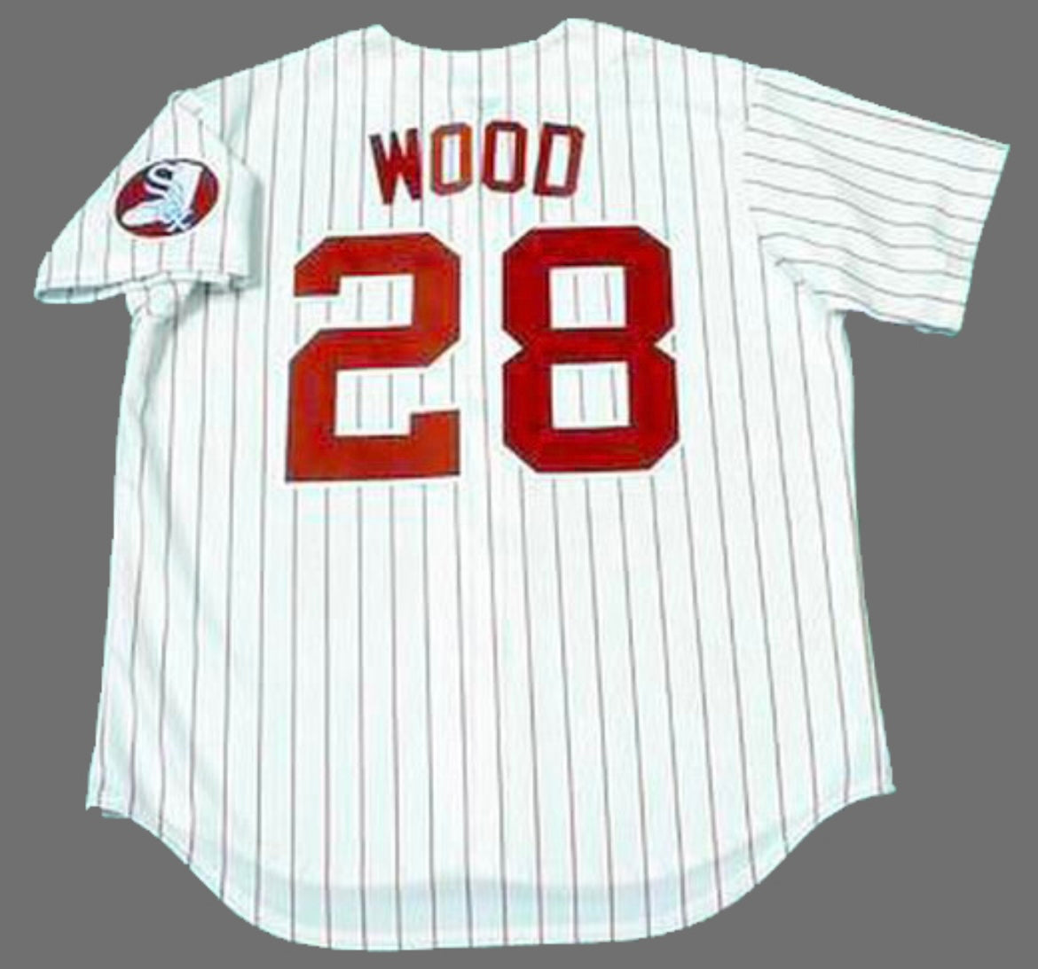Wilbur Wood 1970’s  Chicago White Sox Official MLB Majestic Jersey