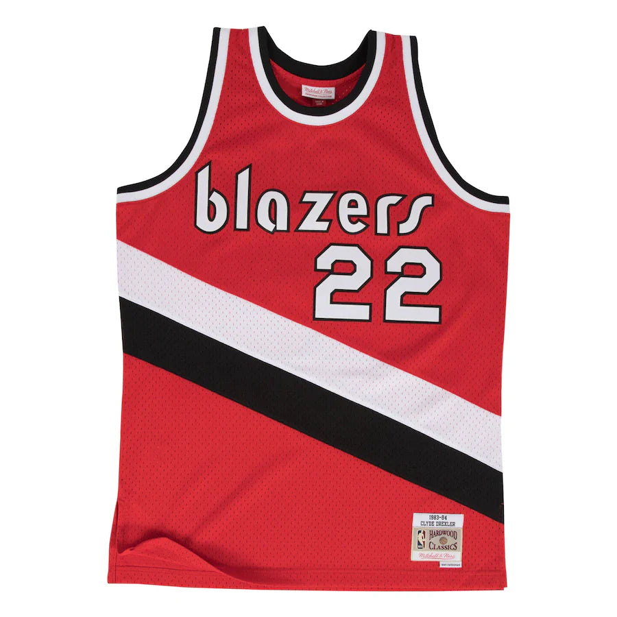 Clyde Drexler 1983-84 Portland Trailblazers Official NBA Mitchell & Ness Jersey