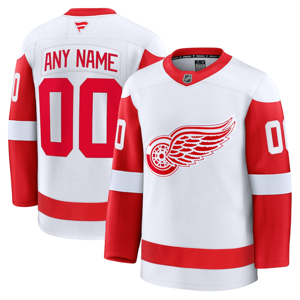 Detroit Red Wings YOUTH KIDS Any Name & Number Official NHL Customized Jersey Fanatics