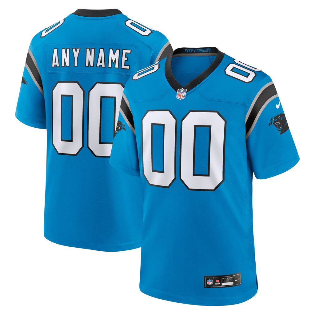 Carolina Panthers Any Name & Number customized YOUTH KIDS Official NFL Jersey