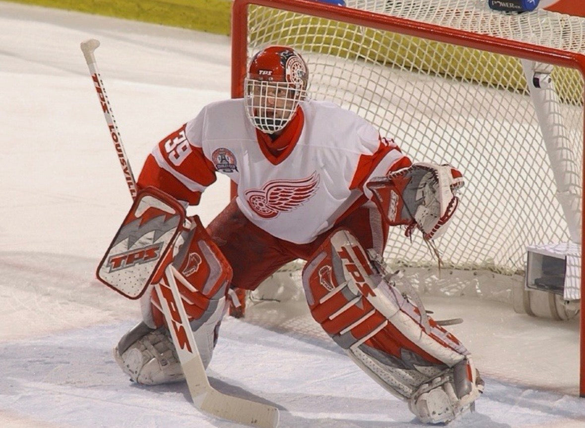 Dominik Hasek 2002 Detroit Red Wings Official NHL CCM Jersey