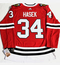 Dominik Hasek Chicago Blackhawks Official NHL Adidas Jersey
