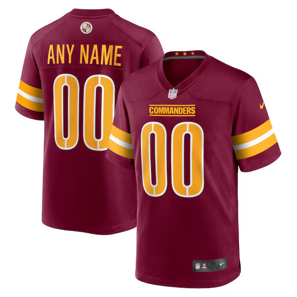 Washington Commanders Any Name & Number customized YOUTH KIDS Official NFL Jersey