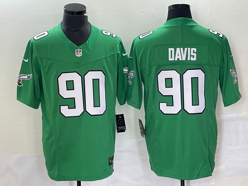 Jordan Davis Philadelphia Eagles Official NFL Nike Jersey