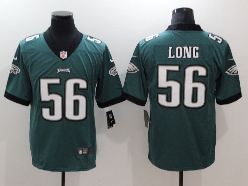 Chris Long Philadelphia Eagles Official NFL Nike Jersey Green