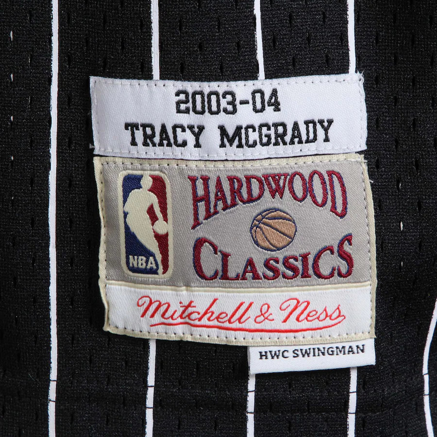 Tracy McGrady Orlando Magic Official NBA Mitchell & Ness Jersey black