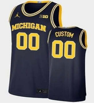 Any Name & Number Michigan Wolverines Customized Jersey