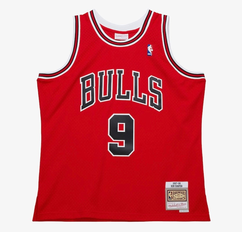 Ron Harper 1997-98 Chicago Bulls Official NBA Jersey Mitchell & Ness