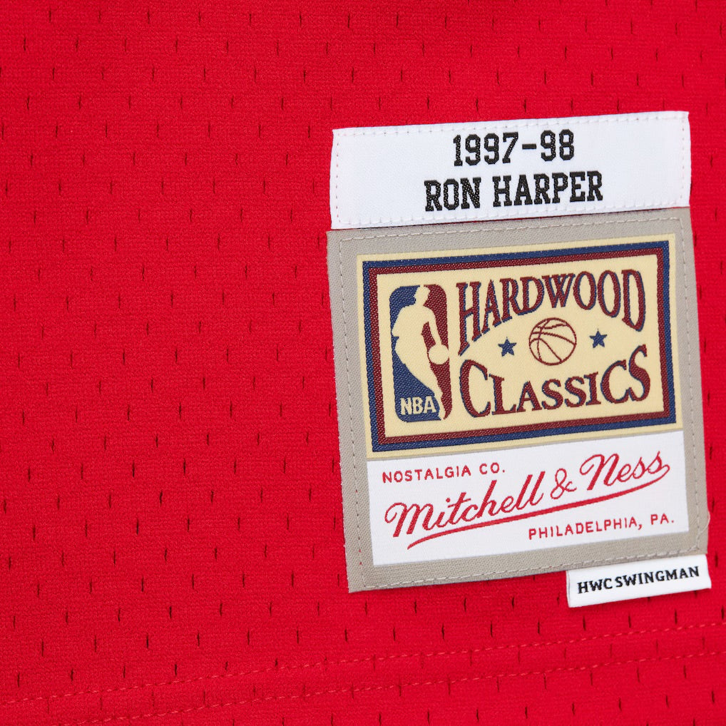 Ron Harper 1997-98 Chicago Bulls Official NBA Jersey Mitchell & Ness