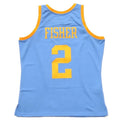 Derek Fisher Los Angeles Minneapolis Lakers Official NBA Mitchell & Ness Jersey