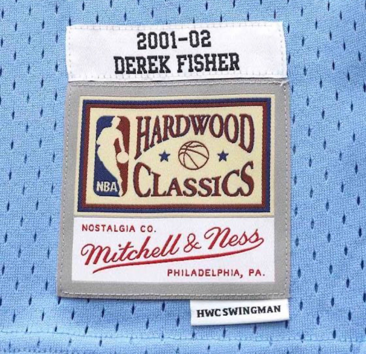 Derek Fisher Los Angeles Minneapolis Lakers Official NBA Mitchell & Ness Jersey