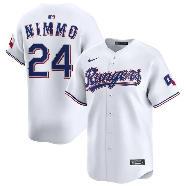 Brandon Nimmo Texas Rangers official MLB Nike Jersey