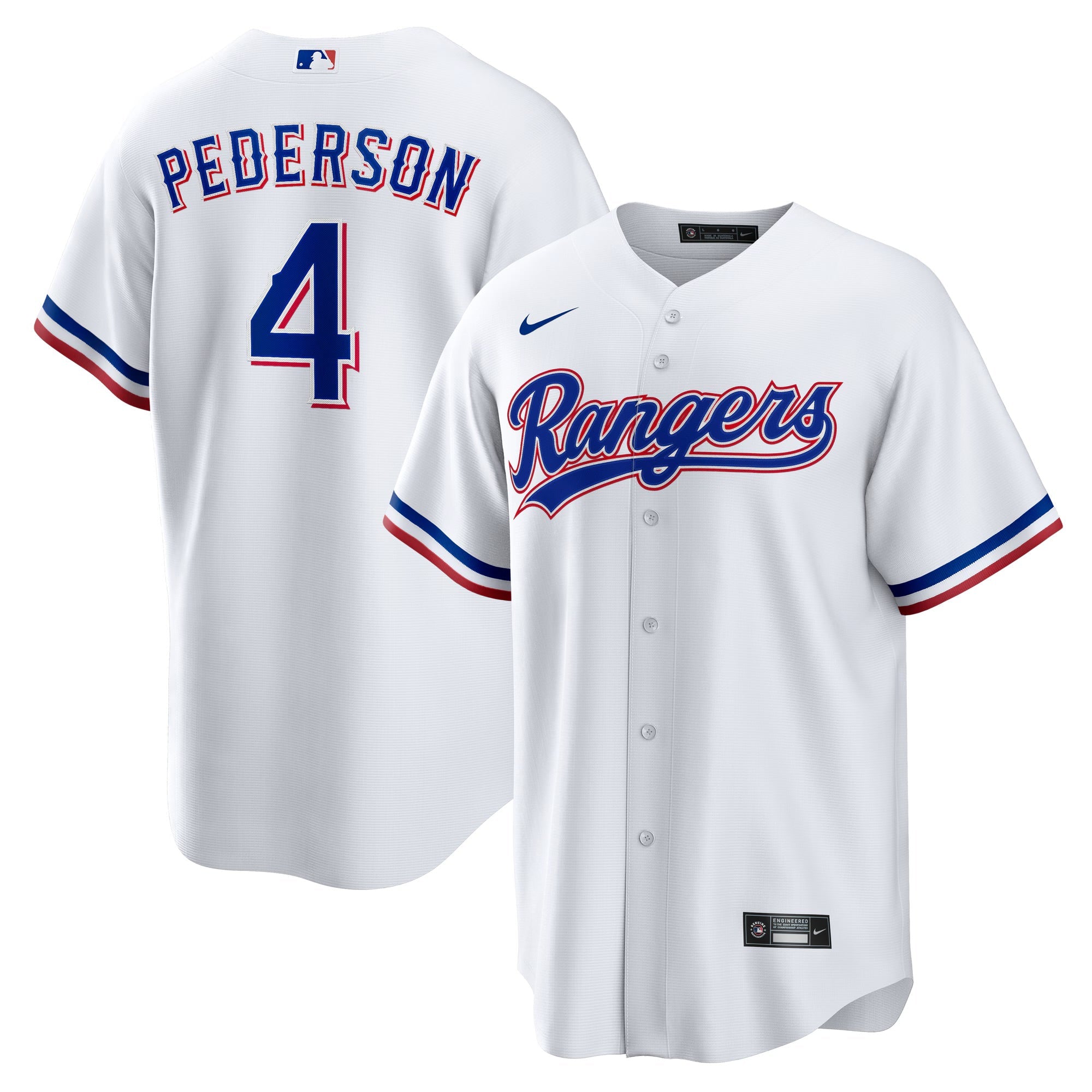 Joc Pederson YOUTH KIDS Texas Rangers Official MLB Nike Jersey