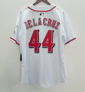 Elly De La Cruz YOUTH KIDS Cincinnati Reds Official MLB Nike Jersey white