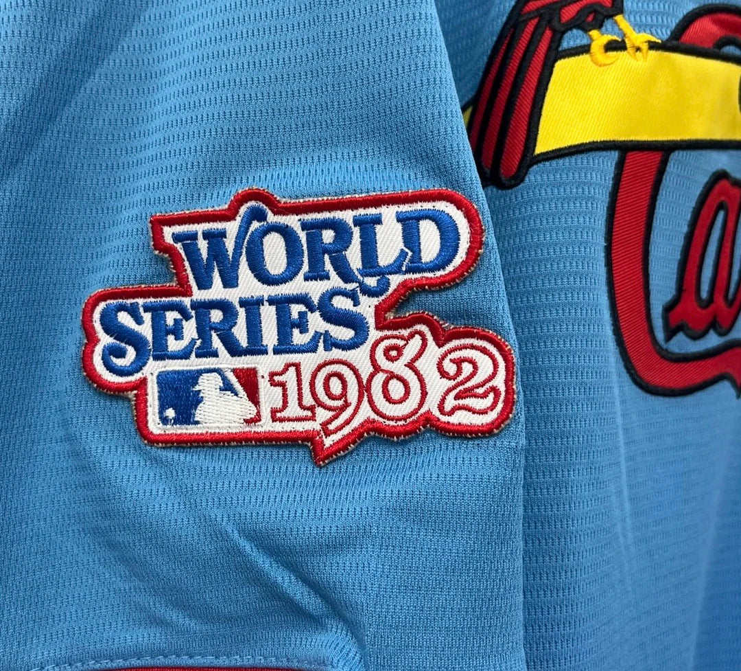 Any Name & Number Customized 1982 St. Louis Cardinals World Series Official MLB Majestic jersey