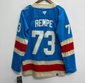 Youth/Kids New York Rangers #73 Matt Rempe Fanatics 100th Anniversary Premium Centennial Jersey