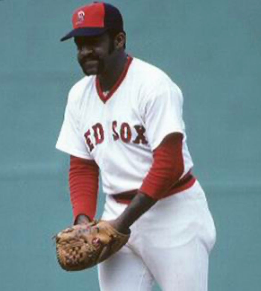 Luis Tiant 1975 Boston Red Sox Official  MLB Majestic Jersey