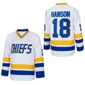 Jeff Hanson Charlestown Chiefs Slapshot 1977 Movie white