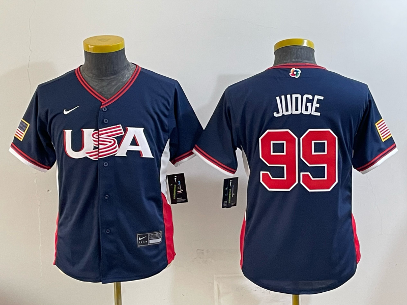 Aaron Judge 2026 Team USA Official Nike Jersey