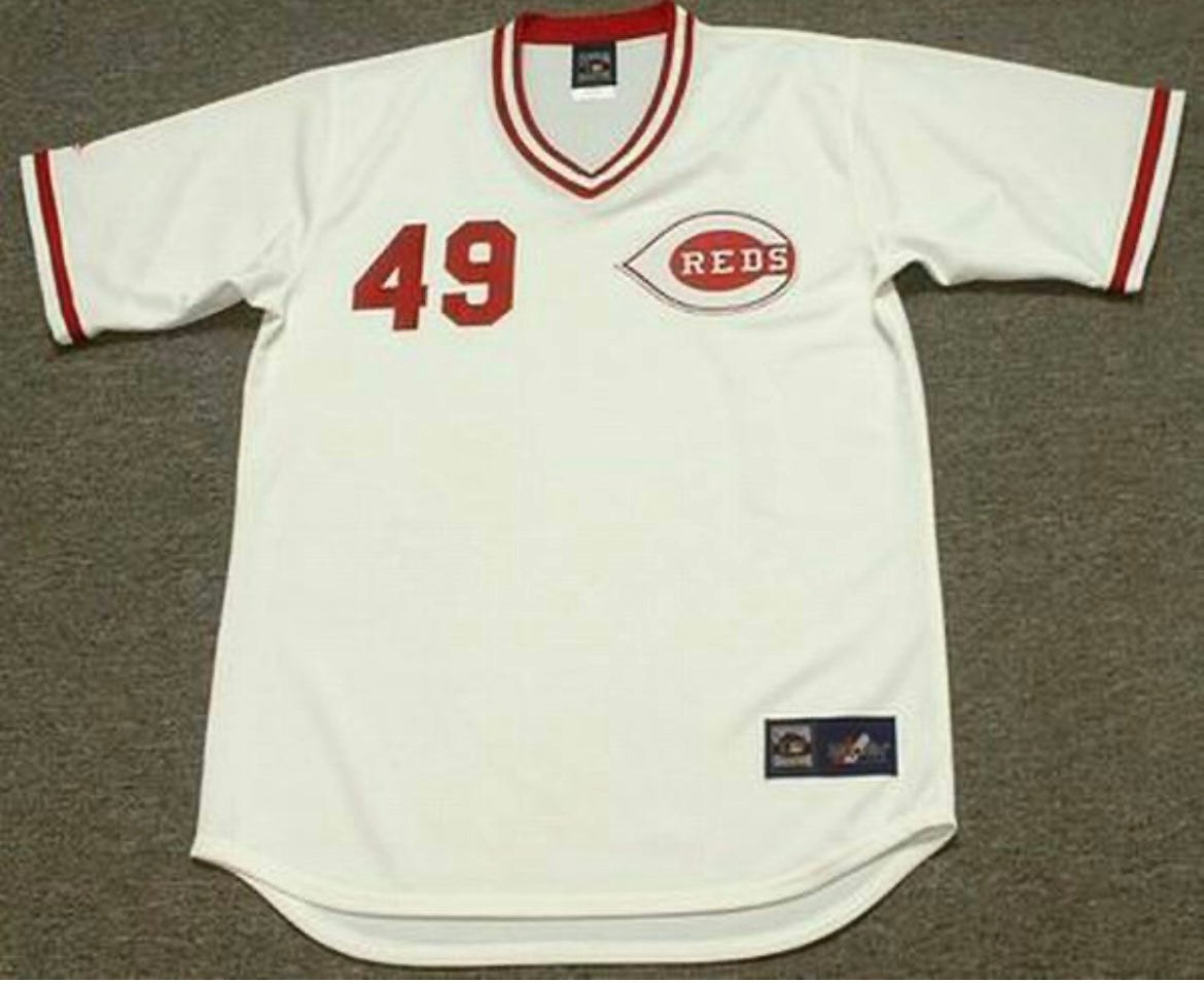 Rob Dibble Cincinnati Reds Official MLB Majestic Jersey