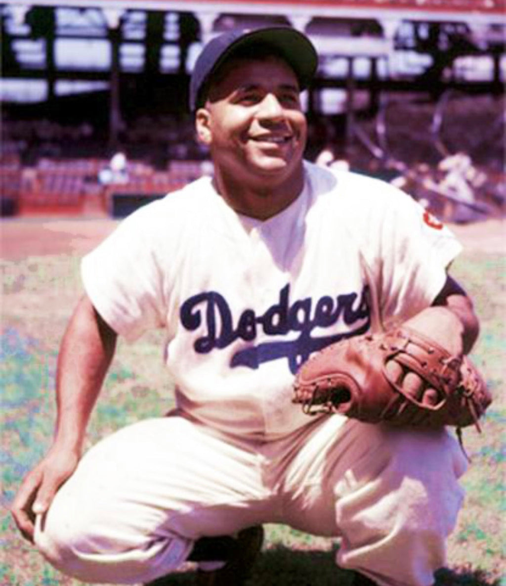Roy Campanella 1951 Brooklyn Dodgers Official MLB Majestic Jersey