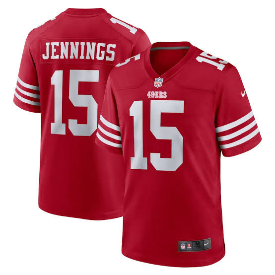 Jauan Jennings San Francisco 49ers Official NFL Nike Jersey