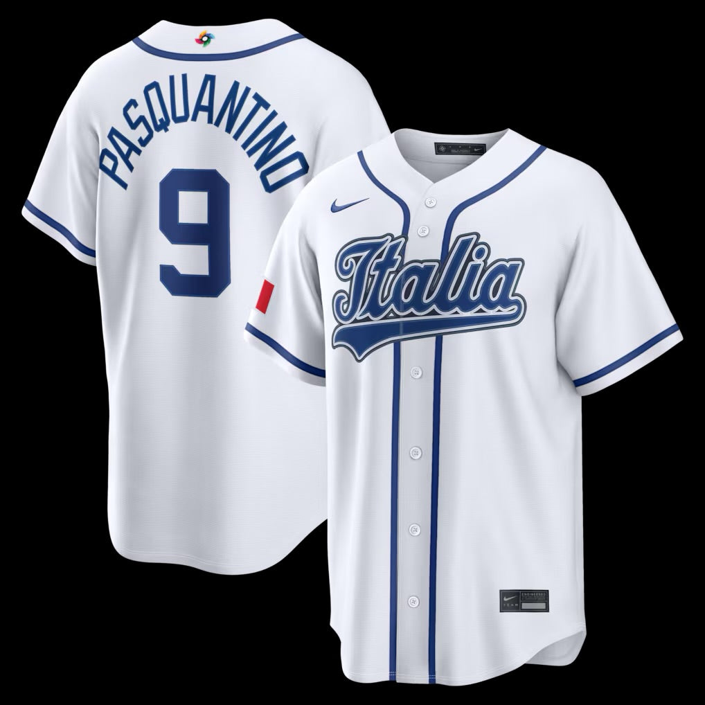 Vinnie Pasquantino 2026 Italy Italia YOUTH KIDS Official Nike jersey