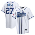 Aaron Nola 2026 Italy Italia YOUTH KIDS Official Nike jersey