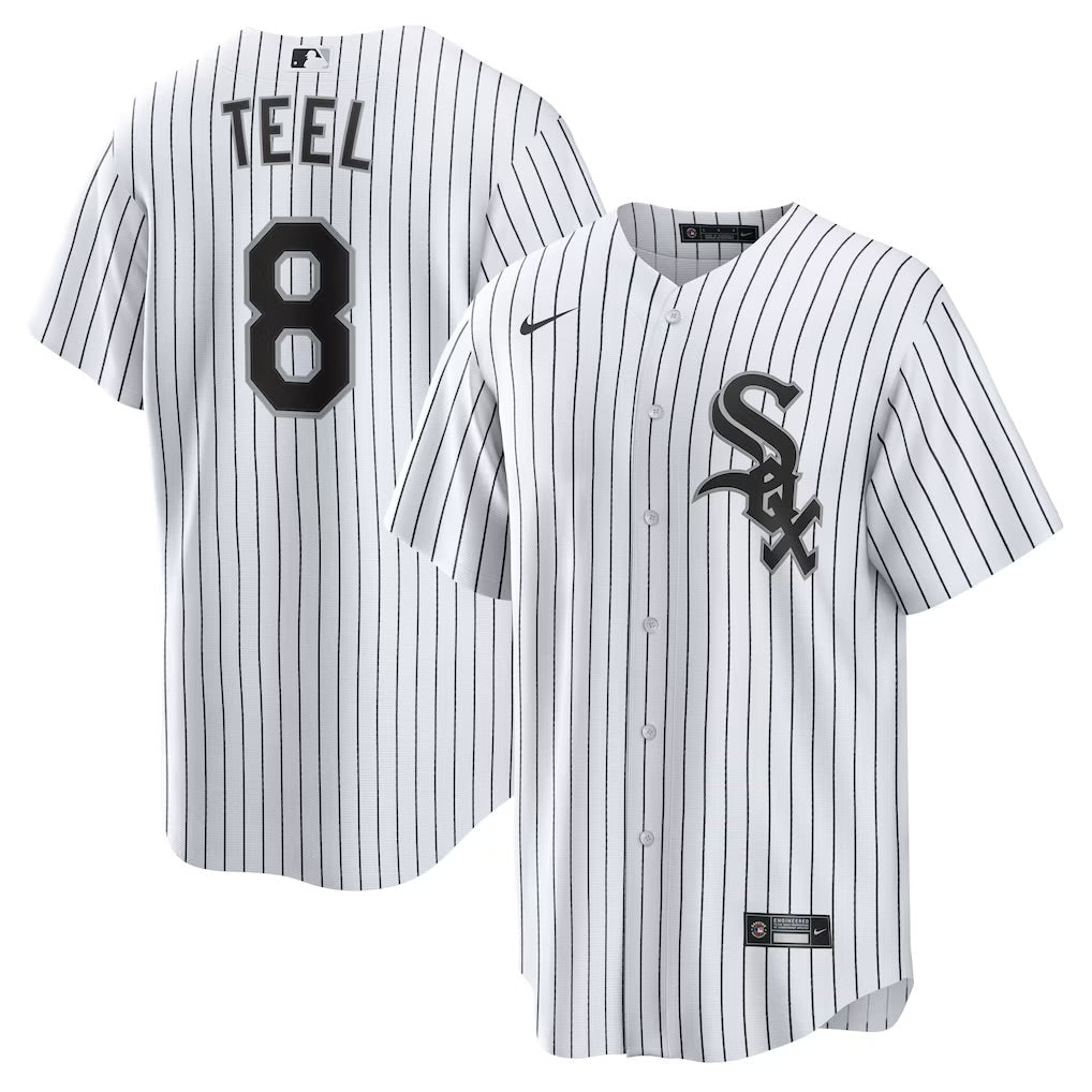 Kyle Teel YOUTH KIDS Chicago White Sox Official MLB Nike Jersey