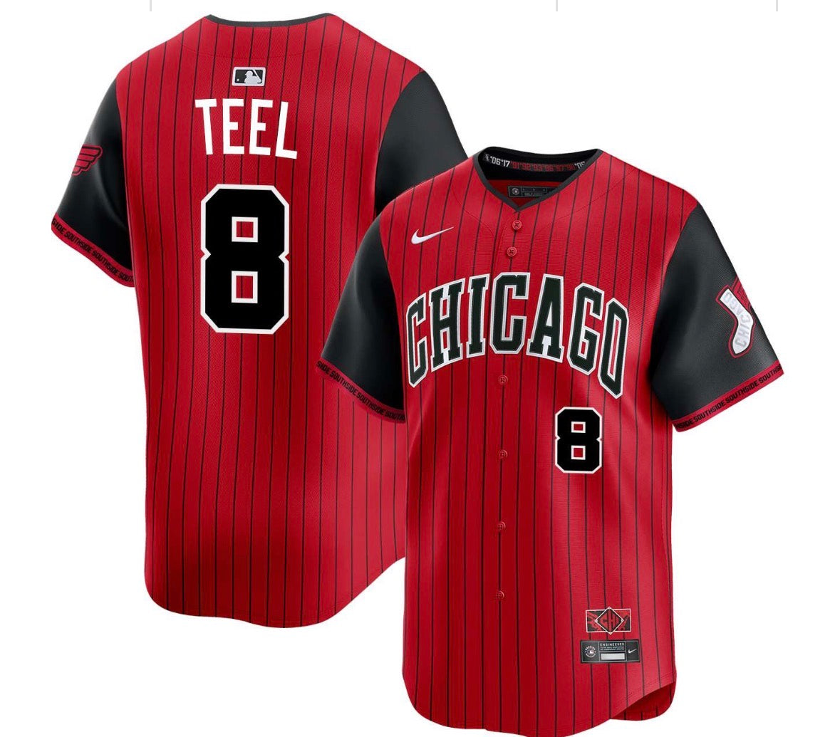 Kyle Teel YOUTH KIDS Chicago White Sox Official MLB Nike Jersey