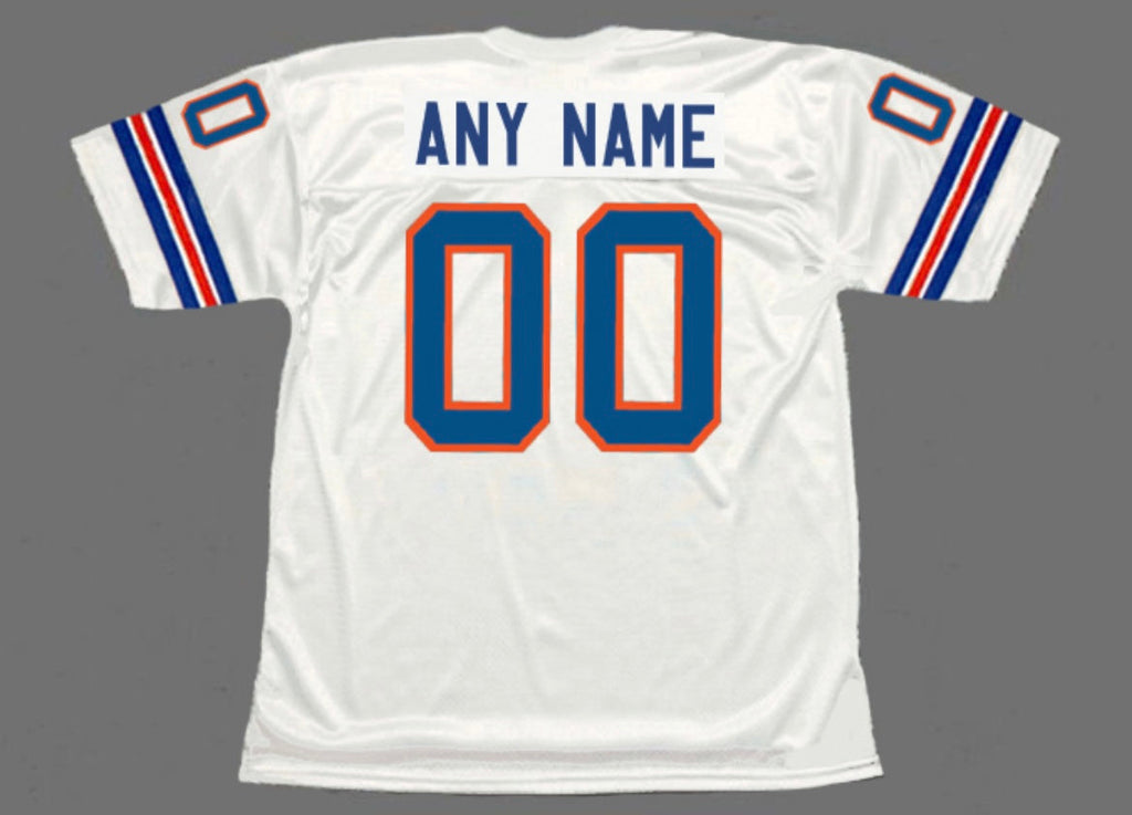 Any name & Number customized Denver Broncos NFL Mitchell & Ness Jersey white
