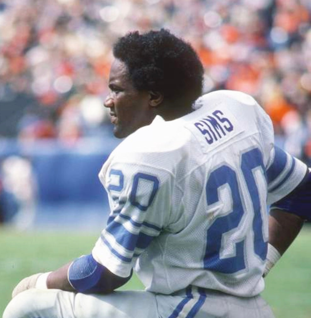 Billy Sims Detroit Lions Official  NFL Mitchell & Ness Jersey