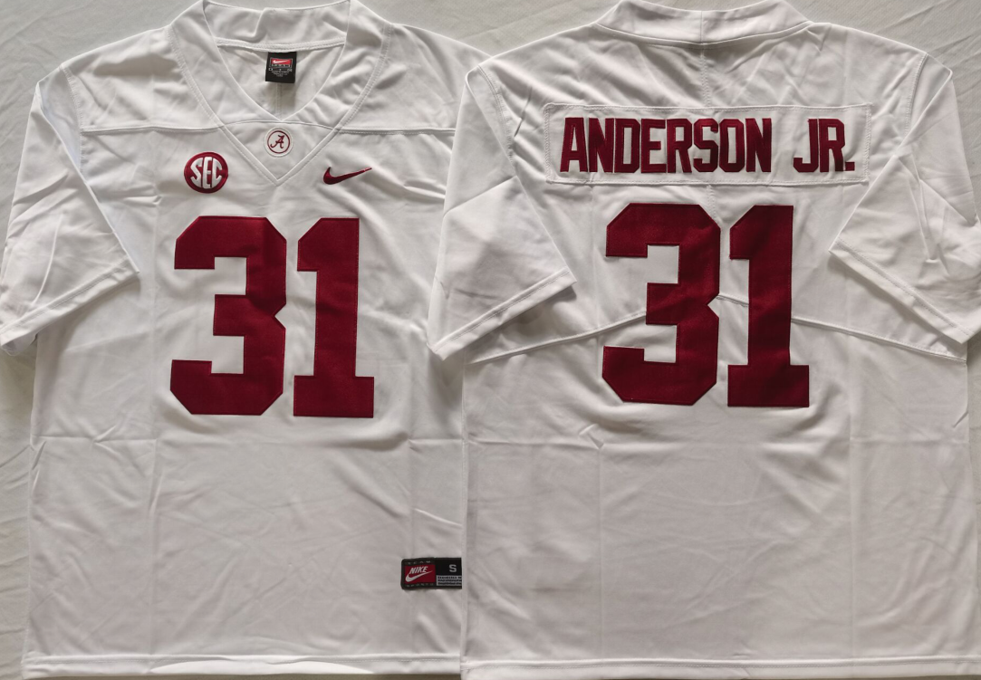 Will Anderson Jr. Alabama Crimson Tide Jersey Nike white