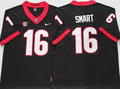 Kirby Smart Georgia Bulldogs Official NCAA Nike Jersey black