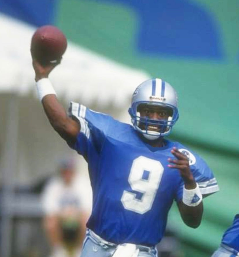 Rodney Peete Detroit Lions Official NFL Mitchell & Ness Jersey