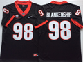 Rodrigo Blankenship Georgia Bulldogs Jersey Nike Black