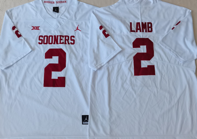 CeeDee Lamb Oklahoma Sooners Official NCAA NIKE Jersey