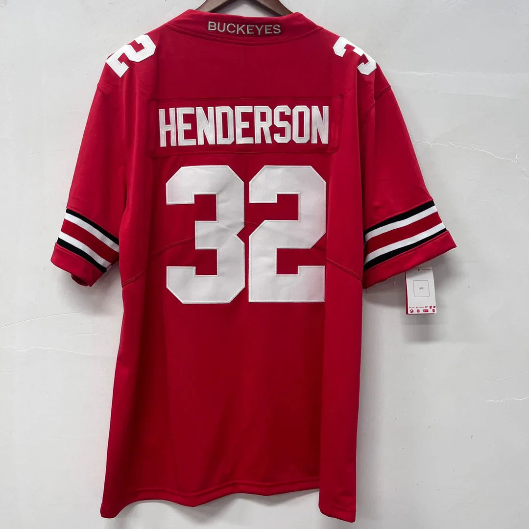 Any Name & Number Ohio State Buckeyes customized Nike Jersey Red
