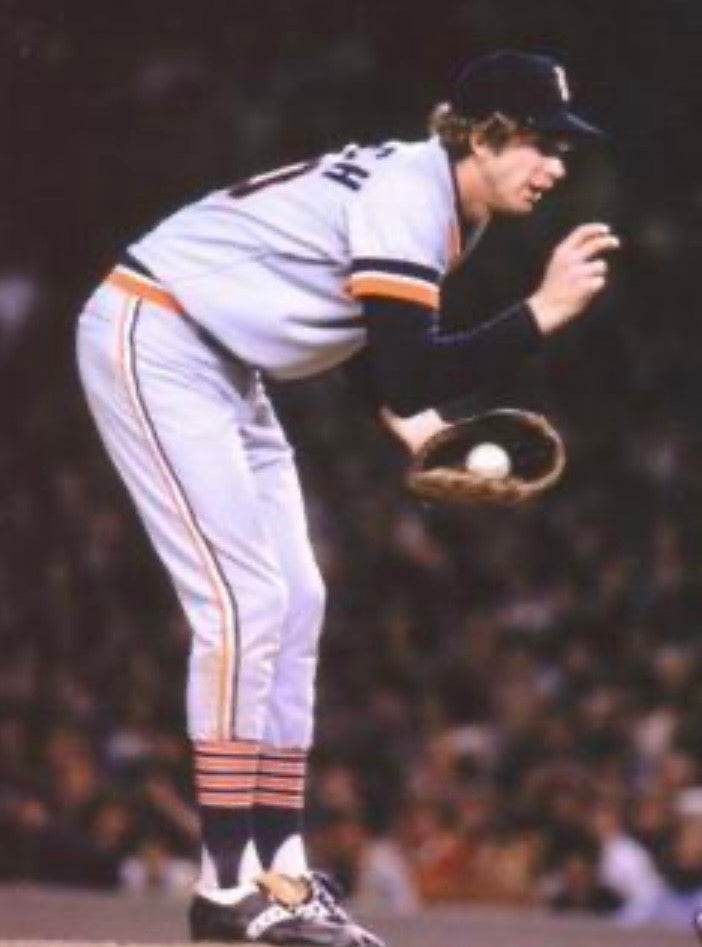 Mark Fidrych Detroit Tigers Official MLB Majestic Jersey