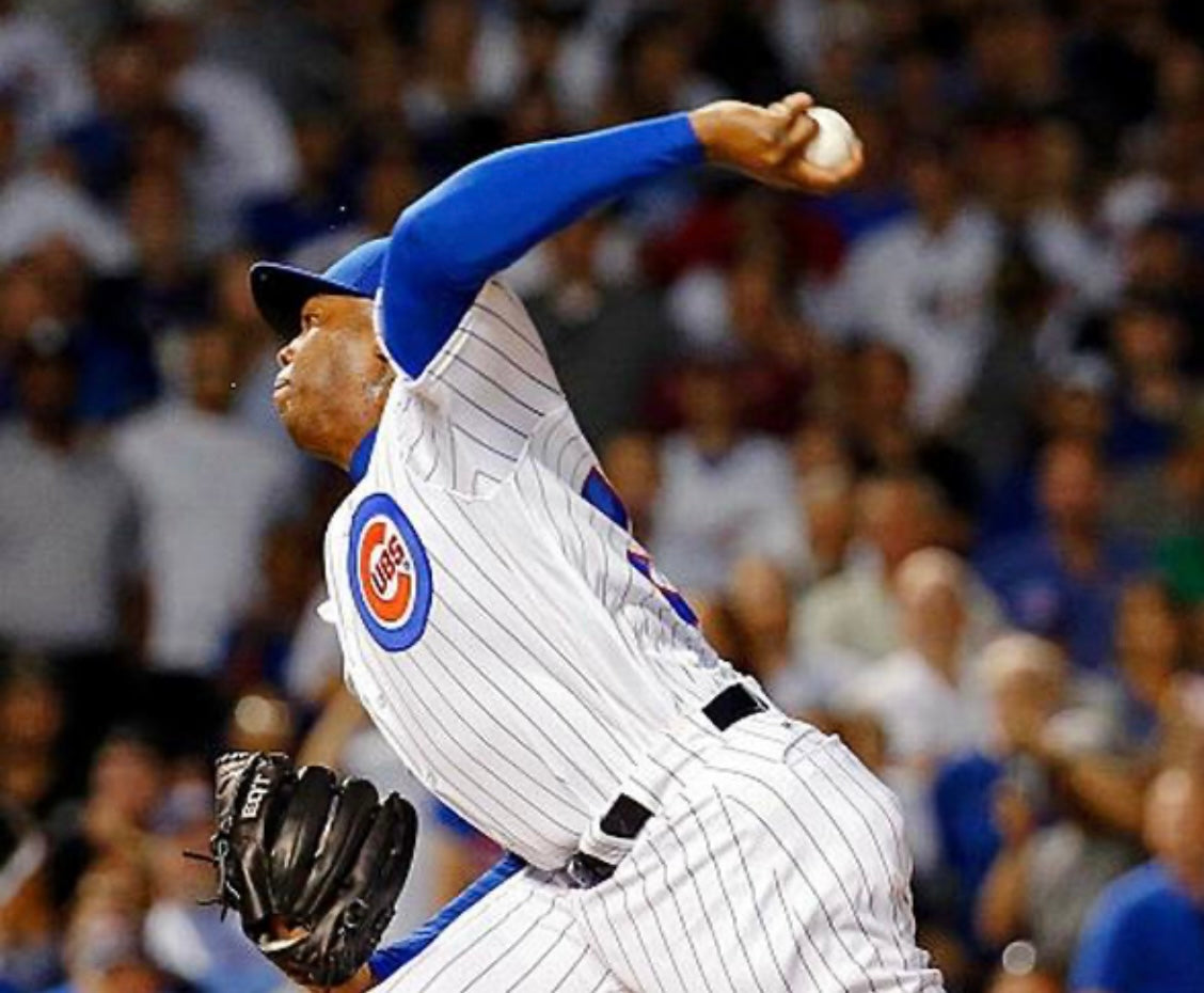 AROLDIS CHAPMAN Chicago Cubs Official MLB Majestic Jersey