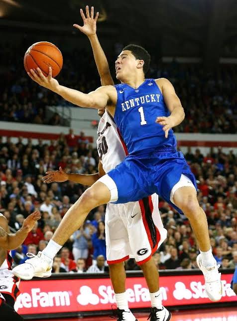 Devin Booker University of Kentucky Jersey Nike blue