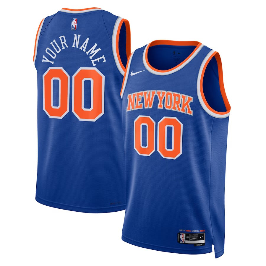 Any NAME customized New York Knicks Official NBA NIKE Jersey