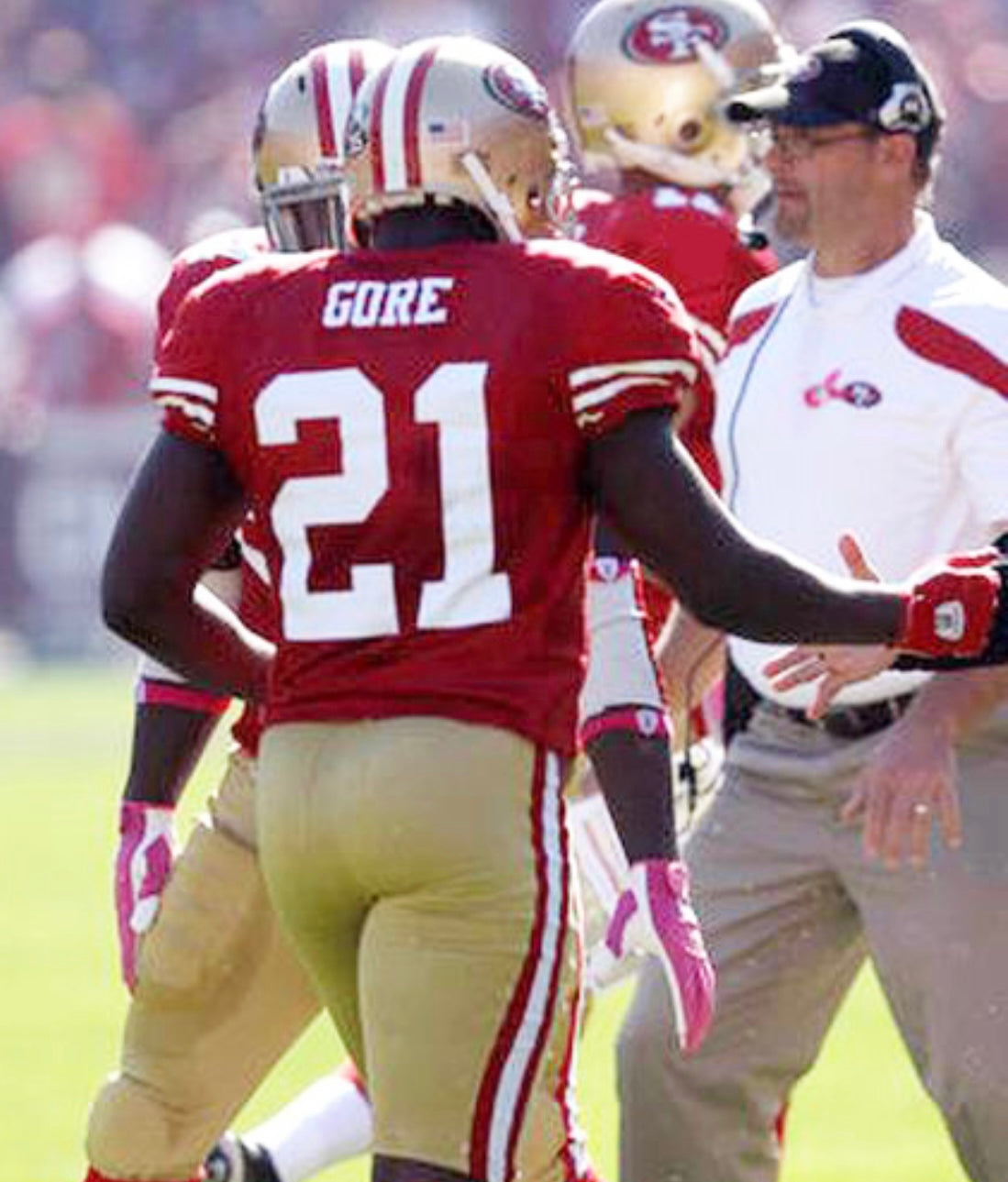 Frank Gore San Francisco 49ers Official NFL Mitchell & Ness Jersey