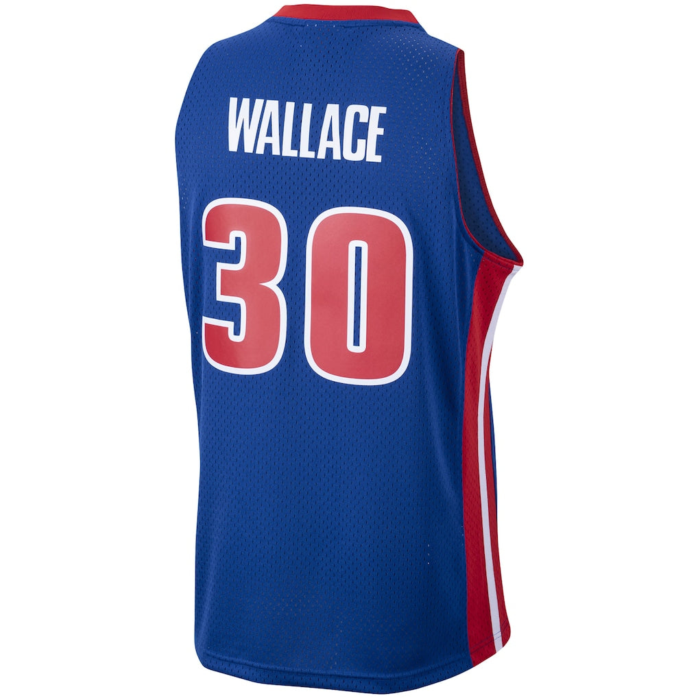 Rasheed Wallace Detroit Pistons Official NBA Mitchell & Ness Jersey