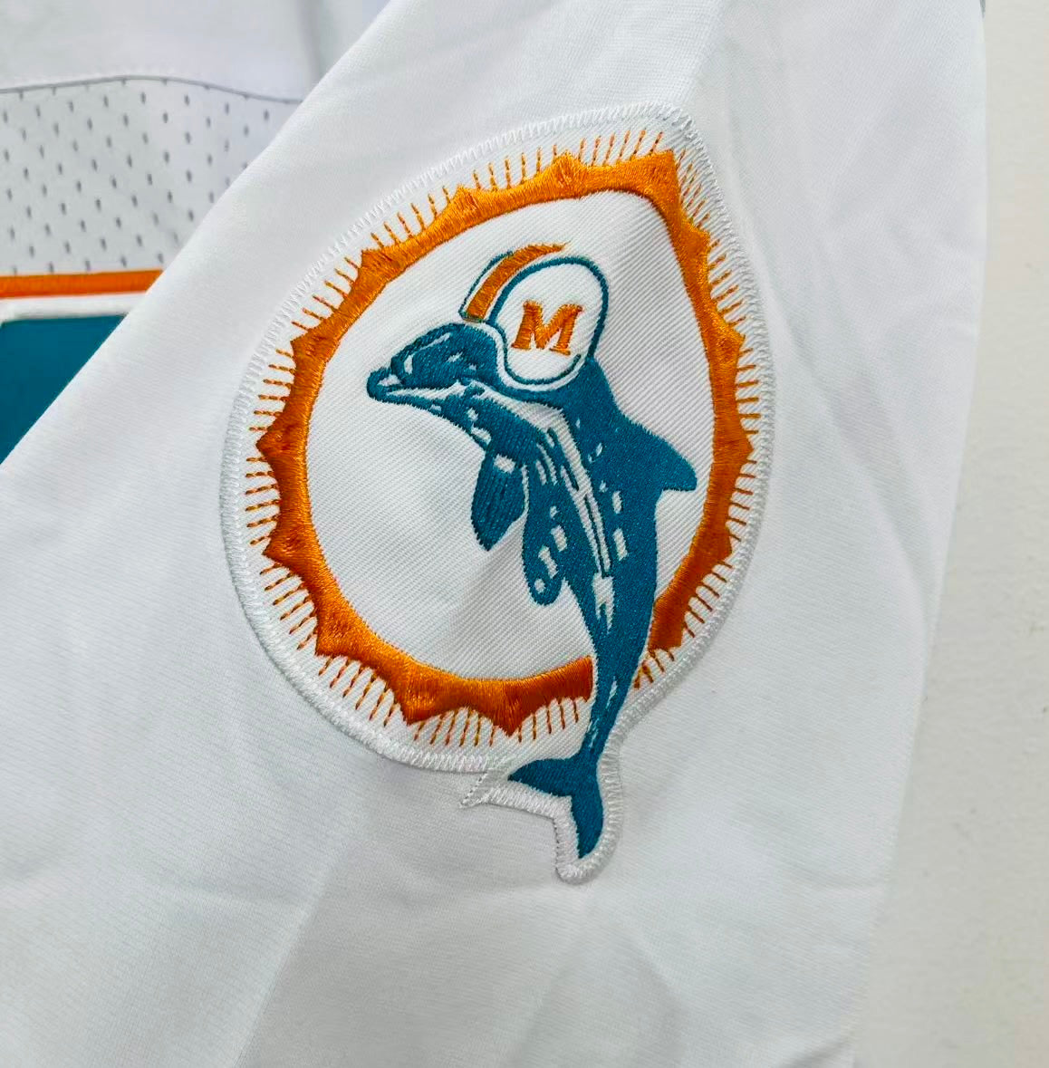 Jim Crash Jensen #11 Miami Dolphins NFL Mitchell & Ness Jersey